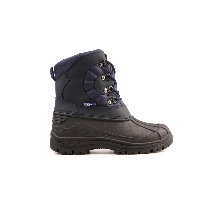 Sniega zābaki vīriešu Haushalt PED-SS010, ar stulmu, ar siltinājumu, zila-melna, 41 izmērs