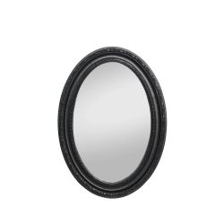Spogulis edra 70x50x2.5 cm melns