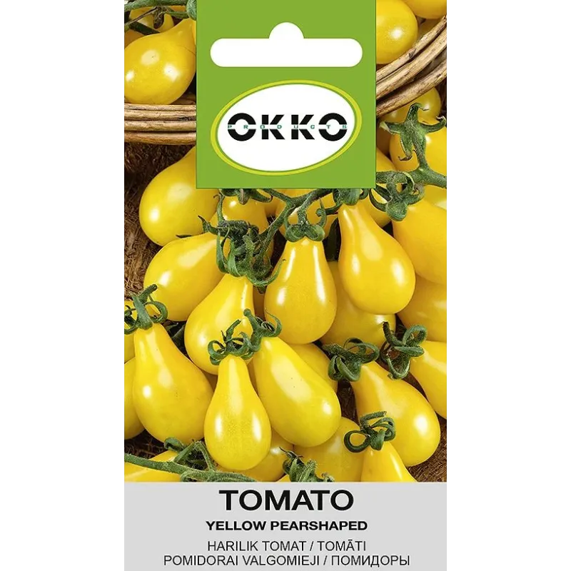 Sėklos Okko, pomidorai YELLOW PEARSHAPED, 0.1 g