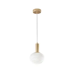 Lampa karināms Domoletti Opalla 240086PL-WH, E27, 1 x 30 W