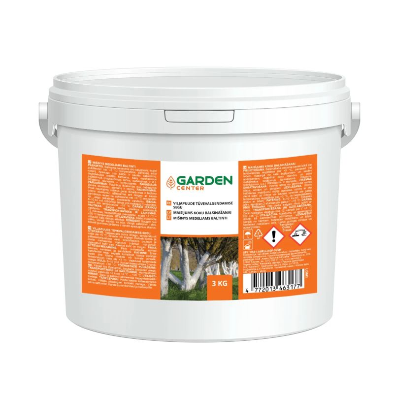 Maisījums koku balināšanai 3kg garden c.