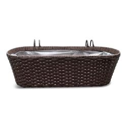 Balkonkaste melissa d50 brūna