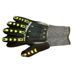 Darbo pirštinės gumuotos Forte Tools, L