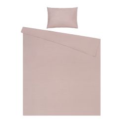 Gultasv.kompl.svītr.sat.taupe 140x200cm