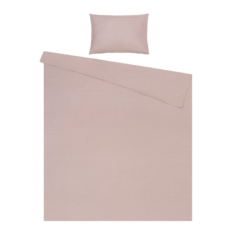 Gultasv.kompl.svītr.sat.taupe 140x200cm