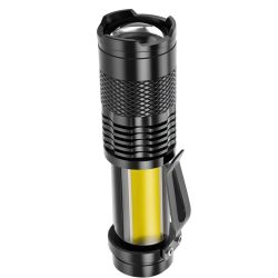 Lukturītis rokas 3w 120lm uzlādējams