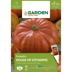 Sėklos Garden Center, moliūgai ROUGE VIF DETAMPES, 2 g