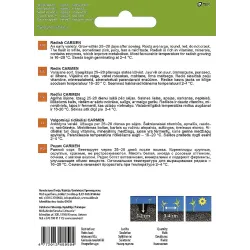 Sēklas dārzeņu redīsu carmen 3g