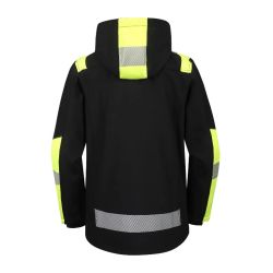 Jaka astra softshell melna-dzeltena 2xl