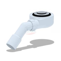 Sifons dušas paliktnim 1'1-2 x 50 h 53, Click-Clack ar cauruli 40mm