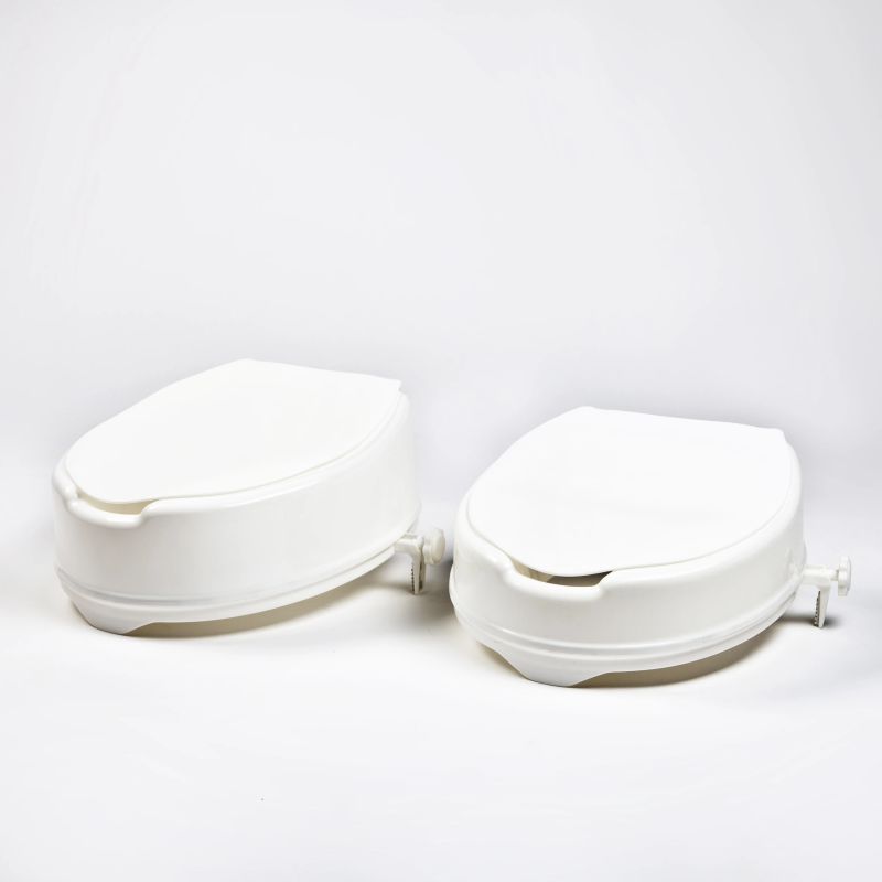 Paaukštinimas Tualeto Sėdynei Su Dangčiu, 10 cm