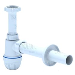 Sifons ANI 1'1-2 x 40mm, bez noplūdes, ar cieto cauruli 200mm