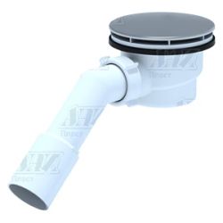 Sifons dušas paliktnim 1 1-2-90 h 65, ar cauruli 40mm