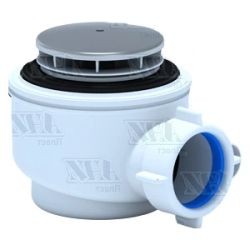 Sifons dušas paliktnim, universāls D50 x 40mm