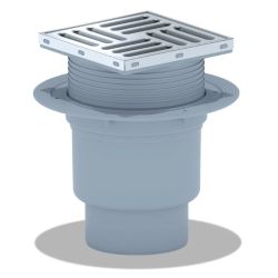 Vertikāls traps, nerūsējoša reste 110