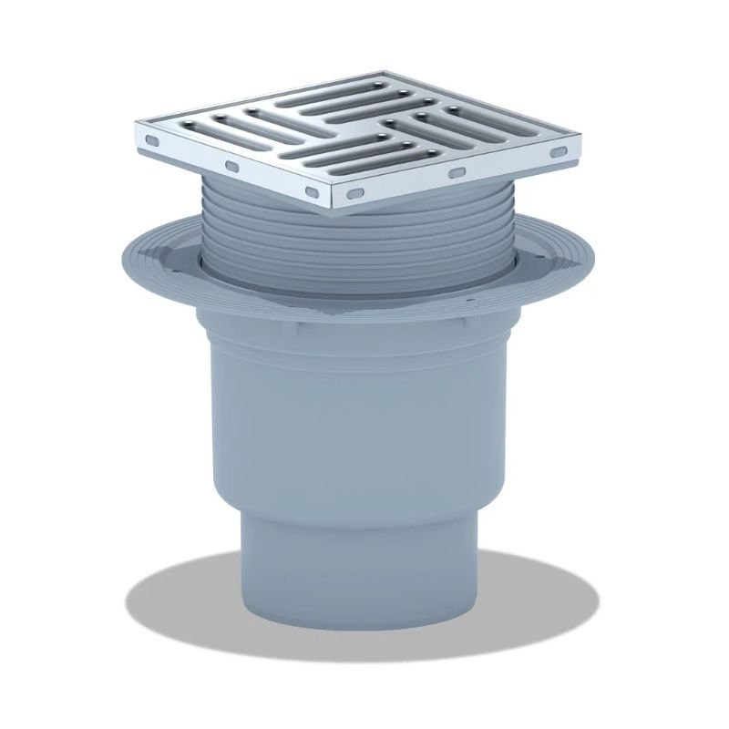 Vertikāls traps, nerūsējoša reste 110