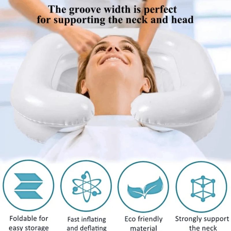 Pripučiama Galvos-Plaukų Plovimo Vonelė KASMAN GS 50x60 Black