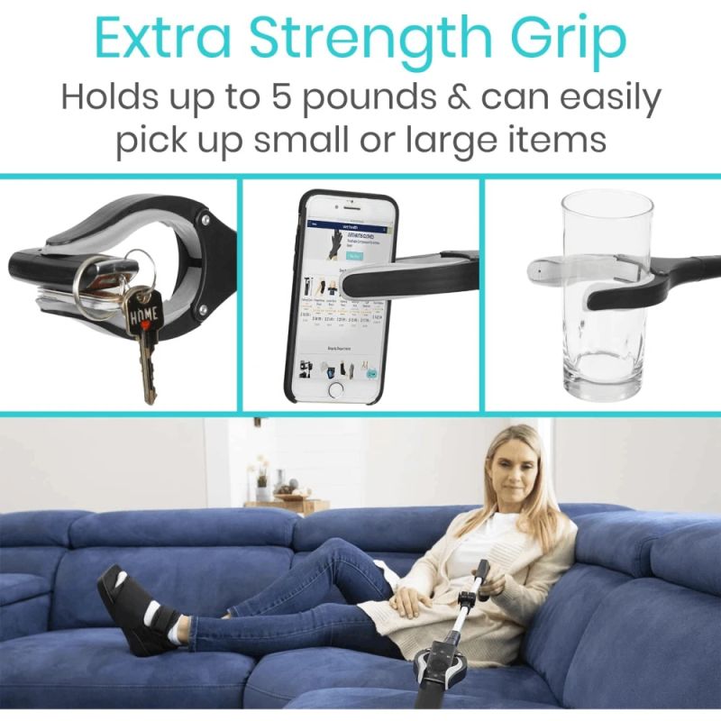 Lazdelė - Griebtuvas KASMAN Picker Daiktams Pakelti, 83 cm, Juoda