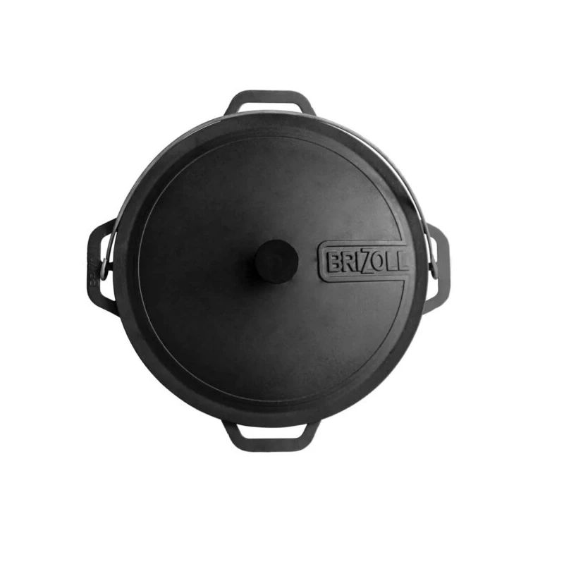 Katls-kazans ar vāku-pannu no čuguna 12l