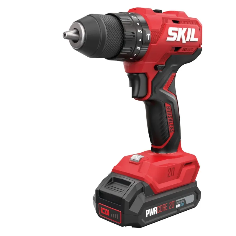 Akumuliatorinis smūginis gręžtuvas su akumuliatoriumi Skil 3021HB, 20 V, 2x2Ah