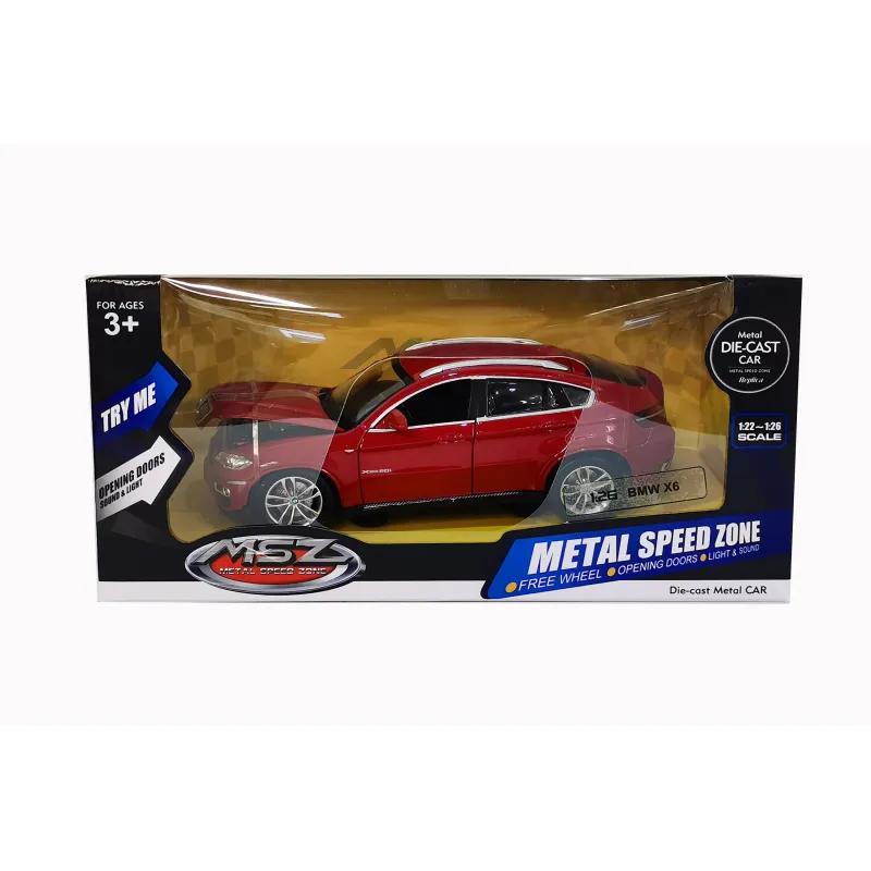 MSZ Miniatūrais modelis - BMW X6, mērogs 1:26