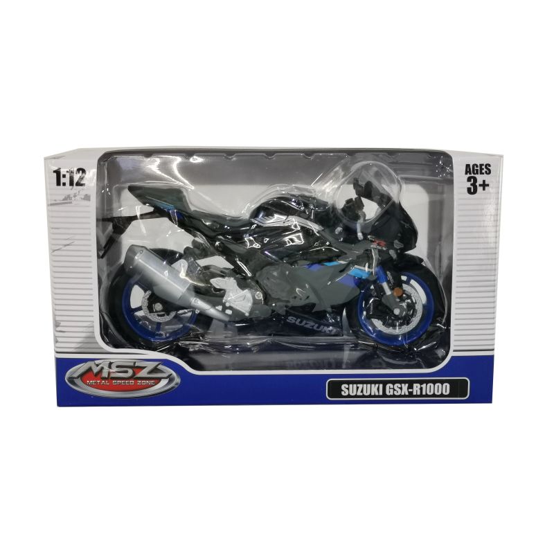 MSZ Die-cast model SUZUKI GSR-R1000, scale 1:12