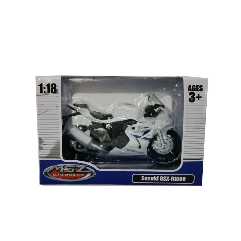 MSZ Miniatūrais modelis - SUZUKI GSR-R1000, mērogs 1:18