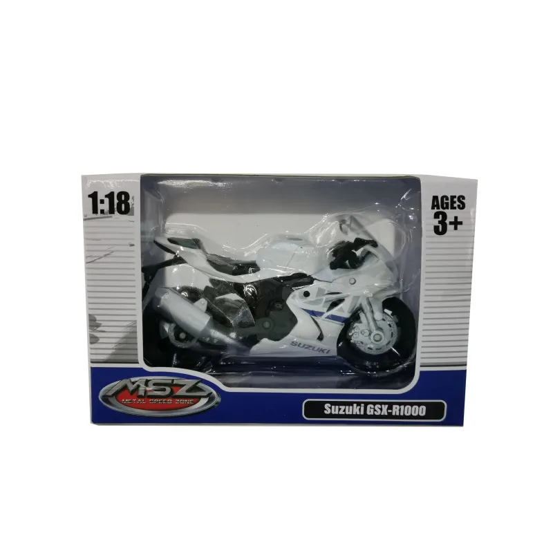 MSZ Miniatūrais modelis - SUZUKI GSR-R1000, mērogs 1:18