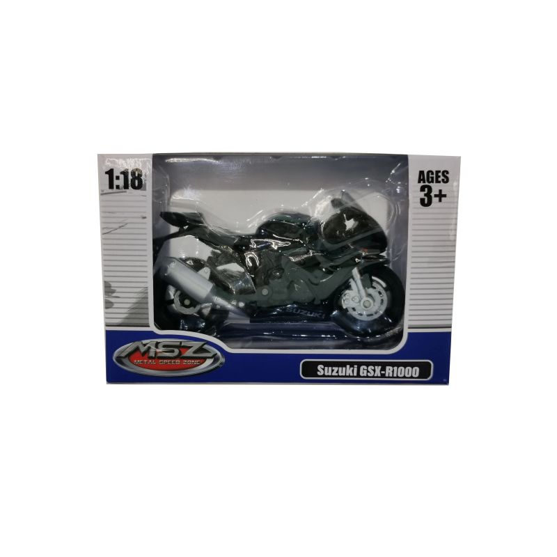 MSZ Miniatūrais modelis - SUZUKI GSR-R1000, mērogs 1:18