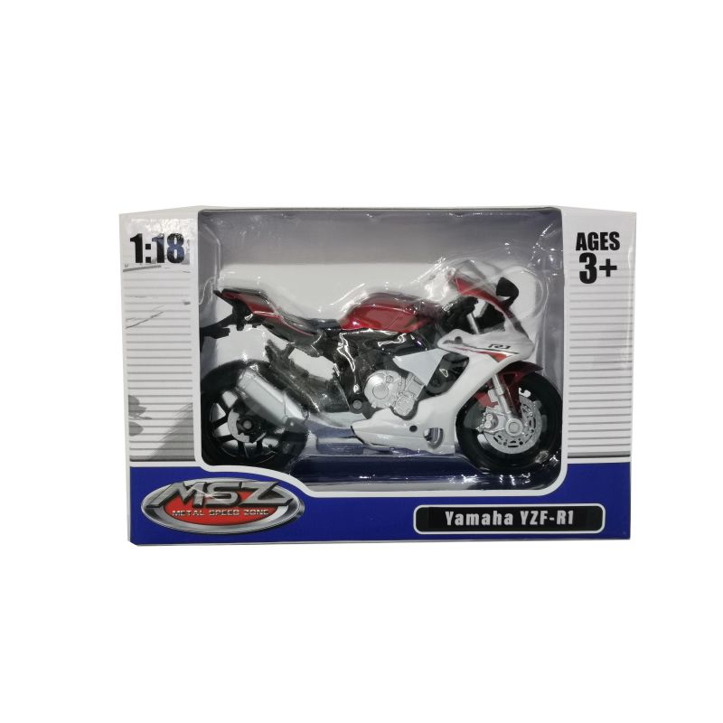 MSZ Motociklas YAMAHA YZF-R1, 1:18