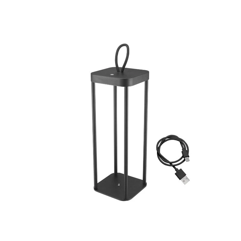 Beper P207ILI100 Rechargeable Lantern Black
