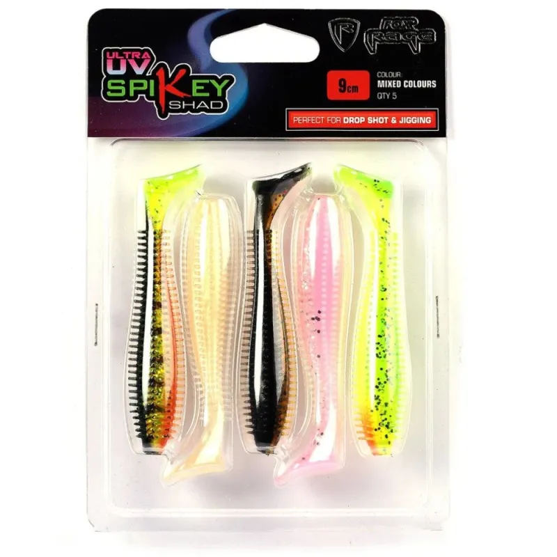 Silikona ēsma Fox Rage Spikey Shads UV 9cm