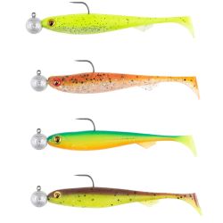 Silicone bait Fox Rage Slick Shad UV 9cm 7g 4pcs