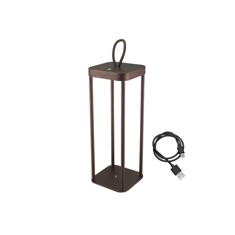 Beper P207ILI102 Rechargeable Lantern Corten