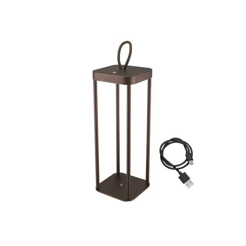 Beper P207ILI102 Rechargeable Lantern Corten