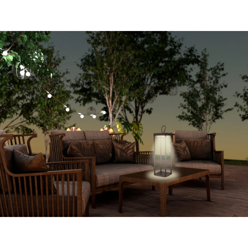 Beper P207ILI102 Rechargeable Lantern Corten