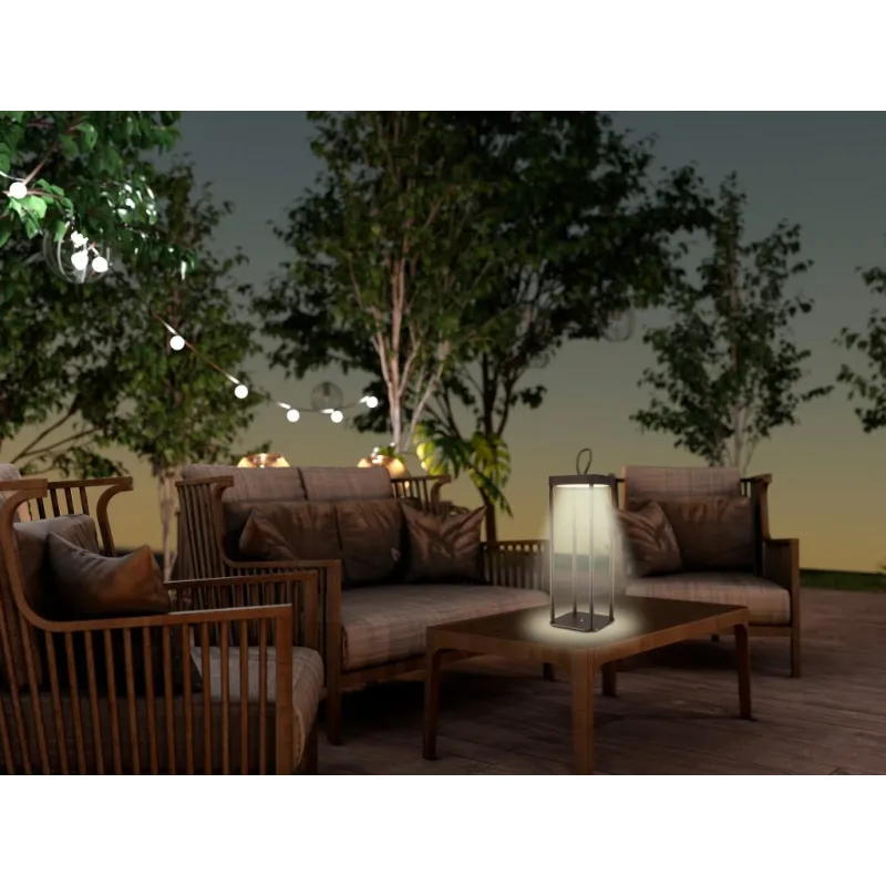 Beper P207ILI102 Rechargeable Lantern Corten