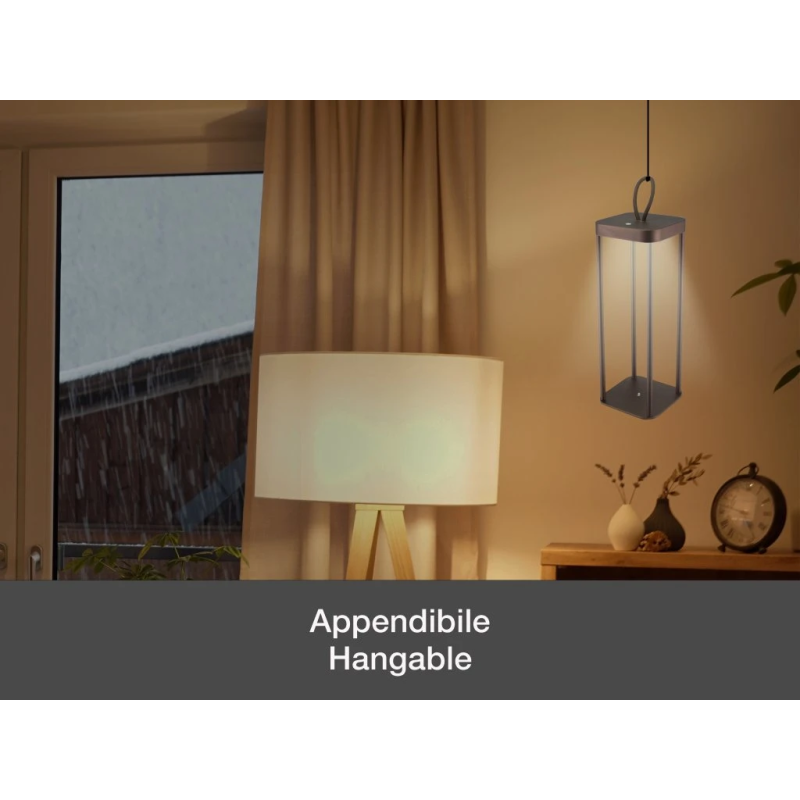 Beper P207ILI102 Rechargeable Lantern Corten