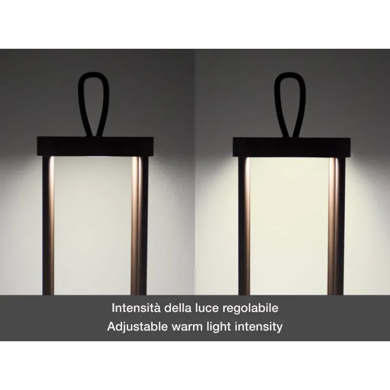 Beper P207ILI102 Rechargeable Lantern Corten