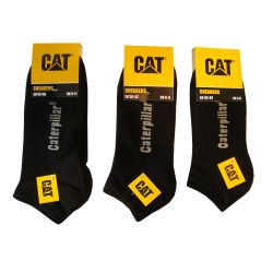 Zeķes īsas av51 melnas 43-46 3pr cat