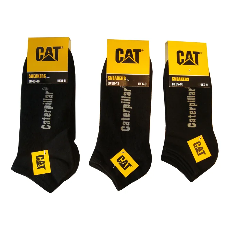 Vīriešu zeķes vīriešu Cat AV51, melna, 43-46 izmērs