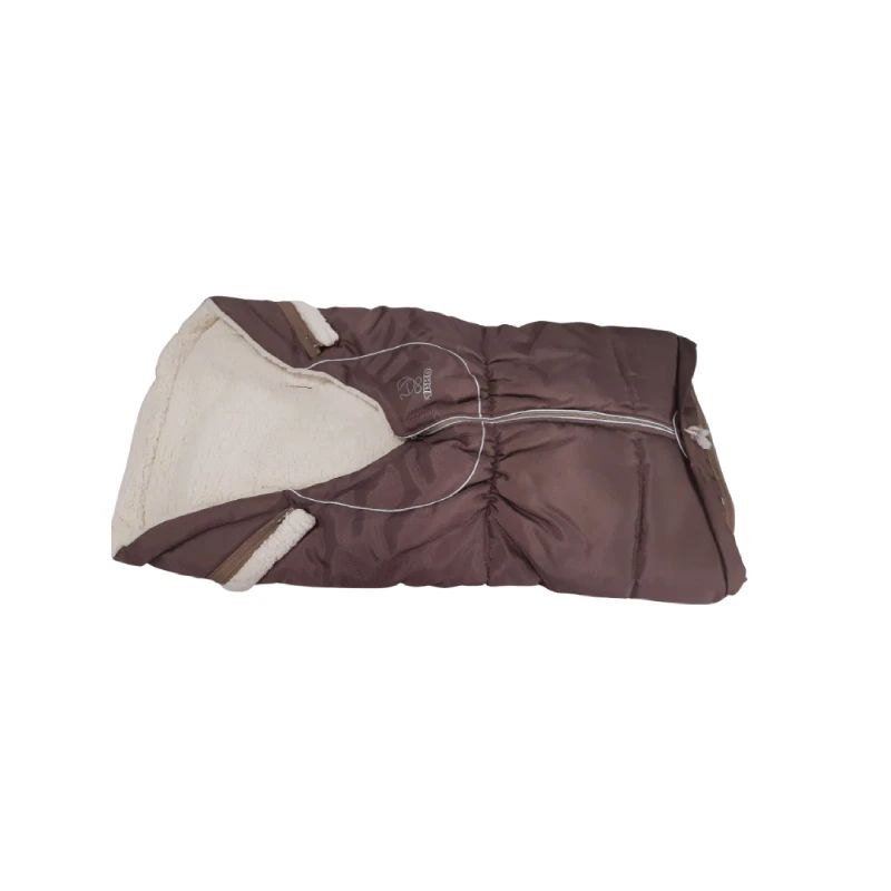 Bērnu aploksnes guļammaiss ar jēra kažokādu TAKO brūns