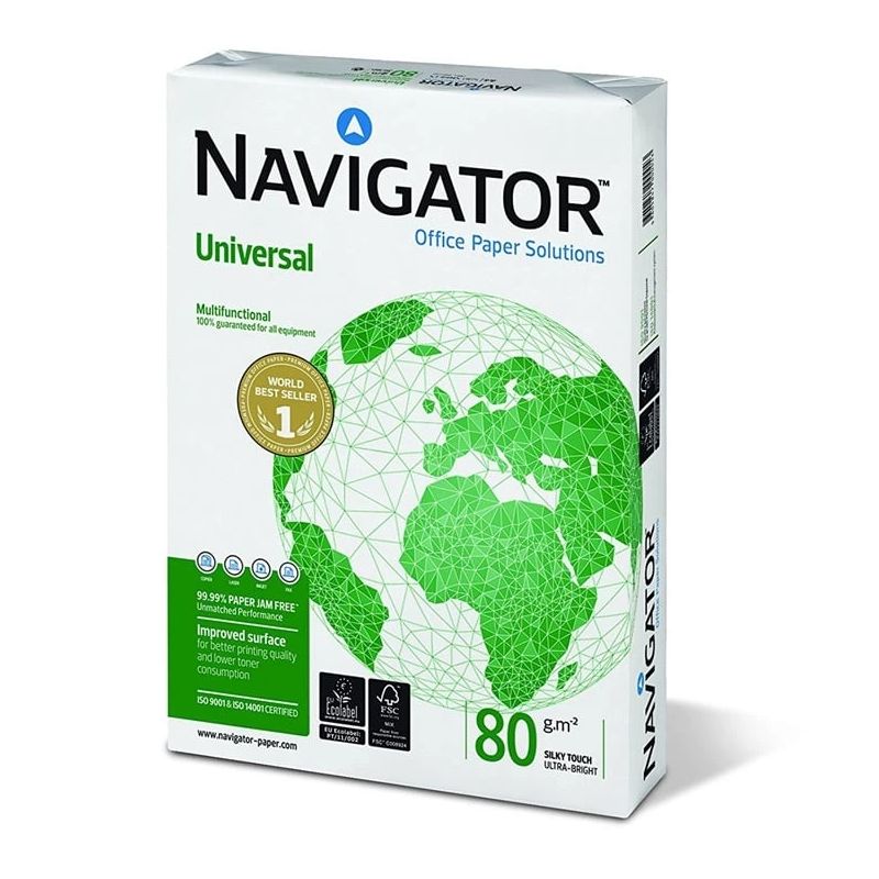 Papīrs navigator a4-500l 80g