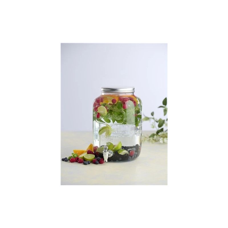 Burka day ar sudraba krānu un vāku 8 l