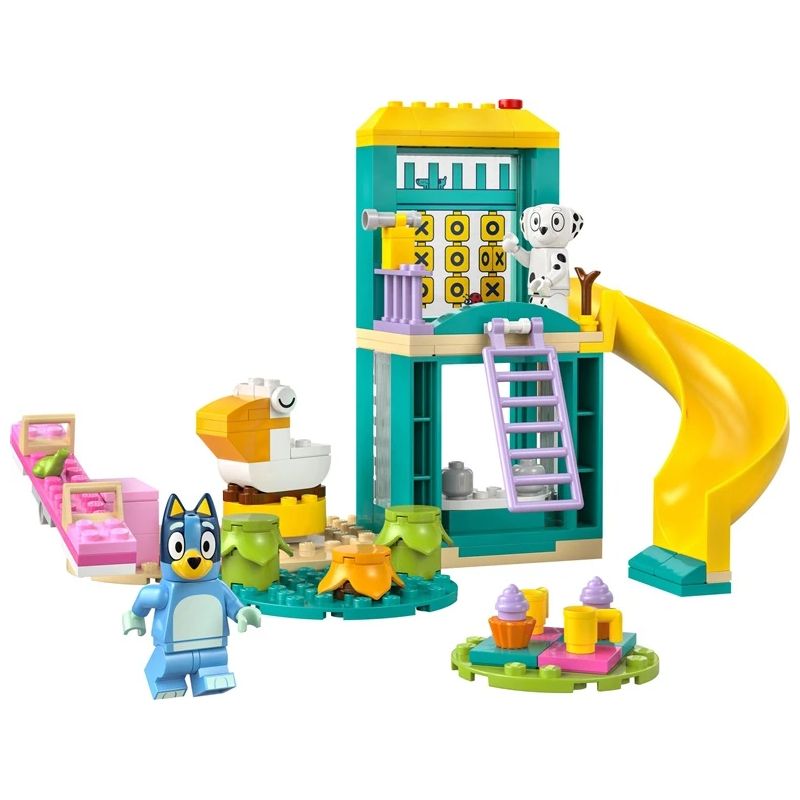 Konstruktorius LEGO Bluey Pramogos žaidimų aikštelėje su Bluey ir Chloe 11201, 104 vnt.