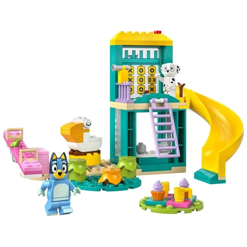 Konstruktors LEGO Bluey Jautrība rotaļlaukumā ar Bluey un Chloe 11201, 104 gab.