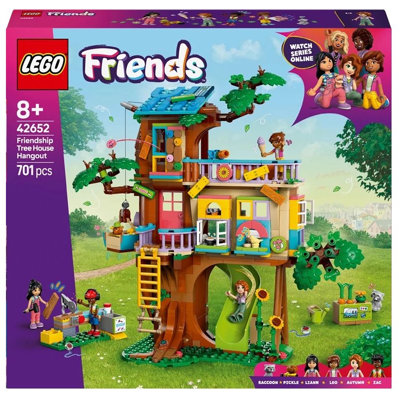 Konstruktorius LEGO Friends Draugystės namelis medyje 42652, 701 vnt.