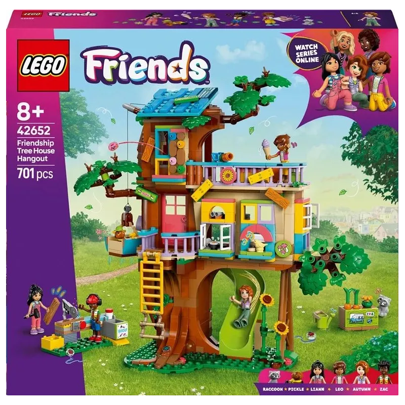 Konstruktors LEGO Friends Draudzības mājiņa kokā 42652, 701 gab.