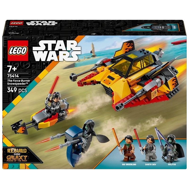 Конструктор LEGO Star Wars Снежный спидер „Огонь Силы“ 75414, 349 шт.