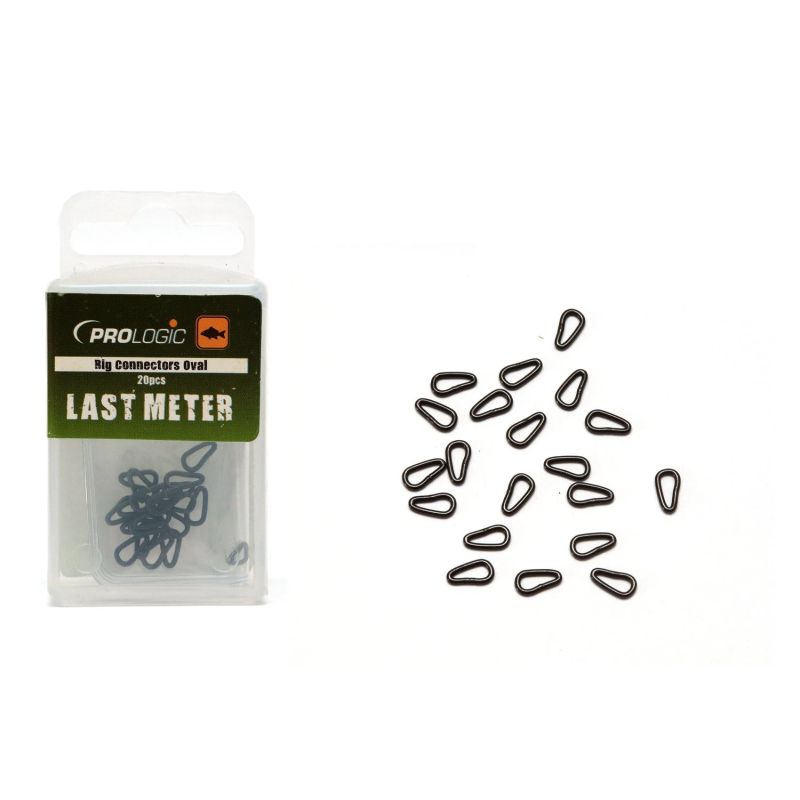 Ovāli gredzeni karpu makšķerēšanas sistēmām Prologic sistēmu savienotāji 48409
